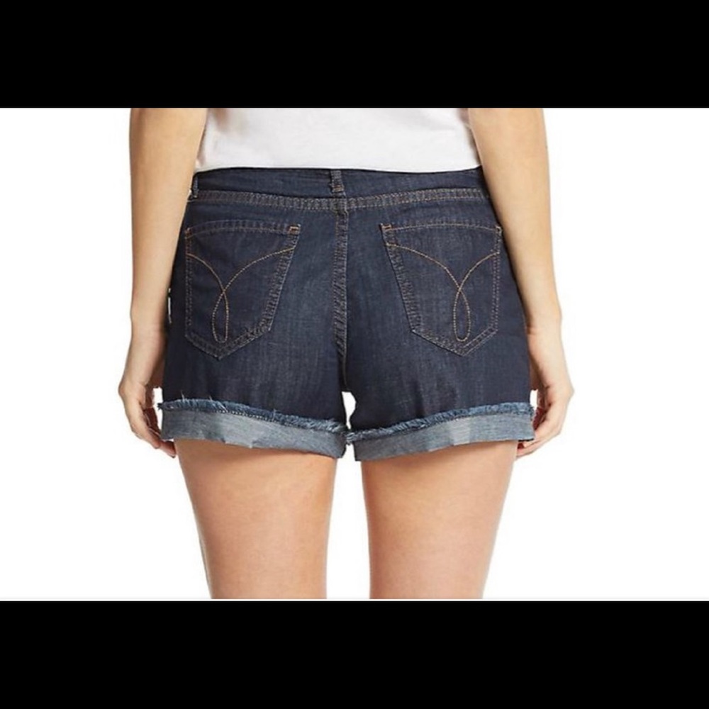 Calvin Klein Lightweight Denim Jean Shorts - Picture 4 of 5